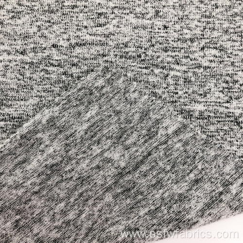 New Product Hacci Sweater Spandex Brushed Polyester Fabric